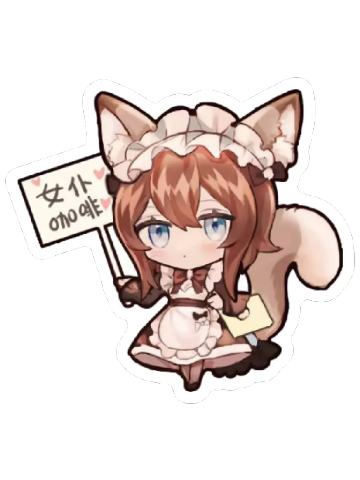 异想少女 冰箱贴 美琴款