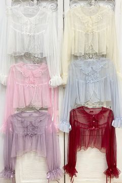 小花瓣 网纱长袖版-资料图