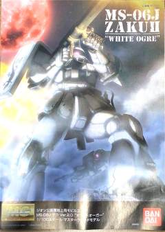 MG MS-06J 陆战型扎古Ⅱ 白色食人魔-资料图