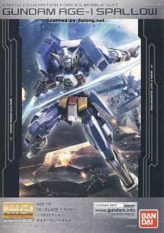 MG AGE-1S 高达AGE-1 飞雀型-资料图