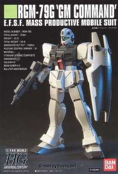 HGUC RGM-79G 指挥官用型吉姆-资料图