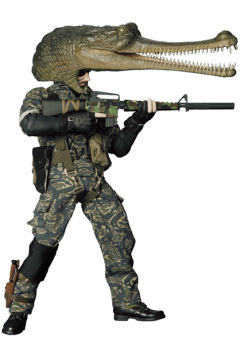 裸蛇 Snake Camouflage Ver.-资料图