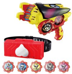 DX 暴太郎战队 咚冲击枪&齿轮收纳腰带豪华版-资料图