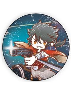 陆奥守吉行-雪月华涂鸦Q版吧唧