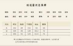 蕾丝连衣裙绣花开衫-资料图