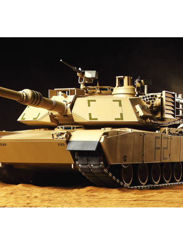 1/16 RC坦克系列 U.S. MAIN BATTLE TANK M1A2 ABRAMS FULL-OPTION COMPLETE KIT