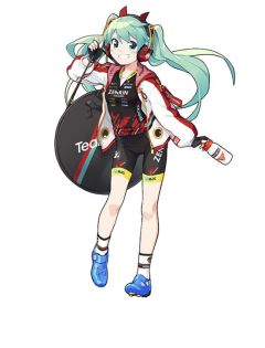 Espresto est 初音未来 Prints & Texture, Racing Miku 2020 Team UKYO-资料图