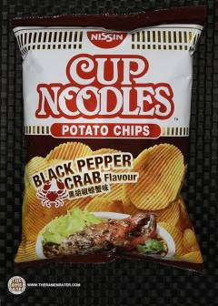 Cup Noodles Potato Chips Black Pepper Crab Flavour