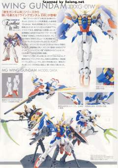 MG XXXG-01W 飞翼高达 EW ver.-资料图