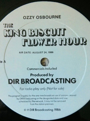 King Biscuit Flower Hour [Airdate: August 24, 1986]