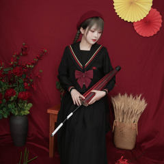 彼岸花 水手服