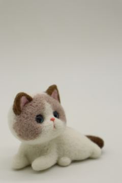 迷你屁屁猫（卧姿）-资料图