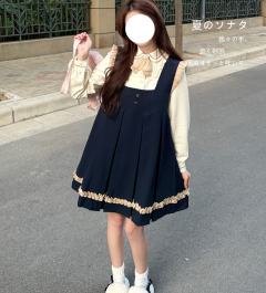 小飞袖长袖套装-资料图