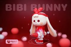 兔比比雨伞-玫瑰红-资料图