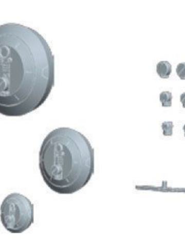 Builders Parts HD MS 天线罩 01