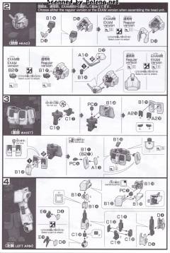 HGUC RX-79BD-3 蓝色命运三号机 EXAM ver.-资料图