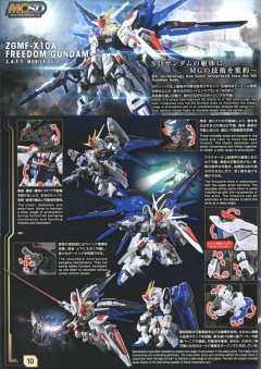 MGSD ZGMF-X10A 自由高达-资料图