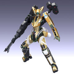 AHSMB-004 GOLD FOUR-GUNNERCeres Taisen Shiyou-资料图