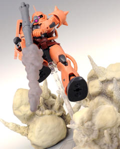 ROBOT魂 MS-06S 指挥官用型扎古II 夏亚·阿兹纳布尔机 ver. A.N.I.M.E.-资料图