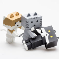 Nyanboard Figure Collection 2 阿楞 Tabby(gray)-资料图