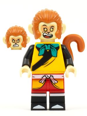 Monkey King - Bright Light Orange Tunic