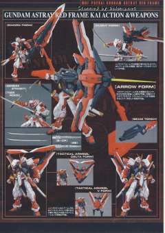 MG MBF-P02KAI 异端高达红色机改 30周年透明版-资料图