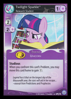 Twilight Sparkle, Research Student