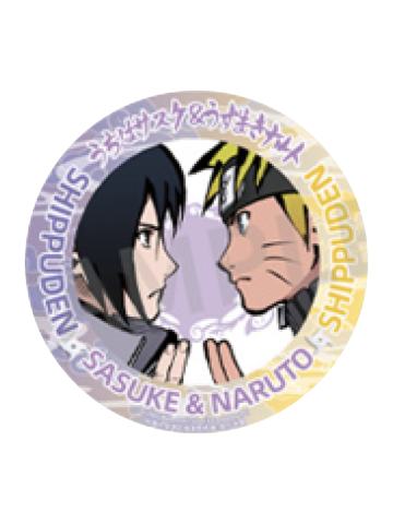 漩涡鸣人&宇智波佐助-疾风传 幻彩纹系列第一弹吧唧