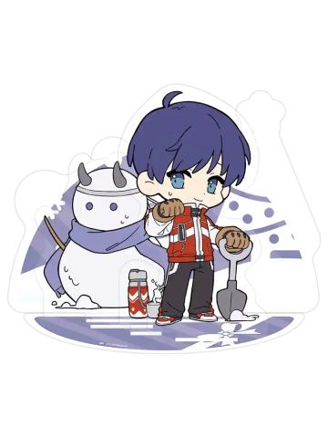 乔一帆-冬日玩雪系列第二弹亚克力Q版立牌
