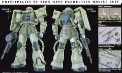 MG MS-06J 陆战型扎古Ⅱ Ver. 2.0-资料图