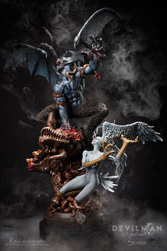 Statue Premium Figure 恶魔人 死丽濡 Real Color ver.-资料图