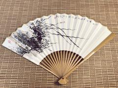 工筆．摺扇 」陸-资料图