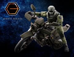 六角机牙[第1世代] 混合型突击机车 丛林色ver.-资料图