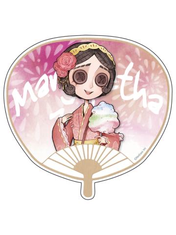 舞女-2022夏日祭扇子贴纸