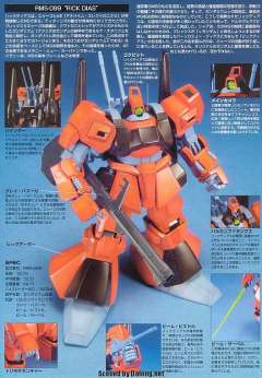 HGUC RMS-099 利克·迪亚斯（科瓦特罗・巴吉纳机）-资料图