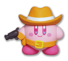 Manmaru Mascot Kirby Muteki! Suteki! Closet 卡比 Gunman