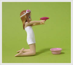 松冈美羽 Ichigo Machimaro Bath Time Set-资料图