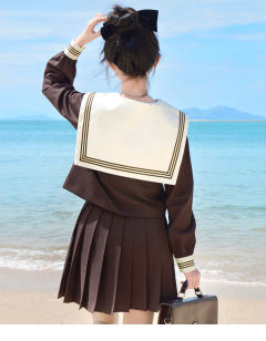 摩卡奶油 水手服套装-资料图