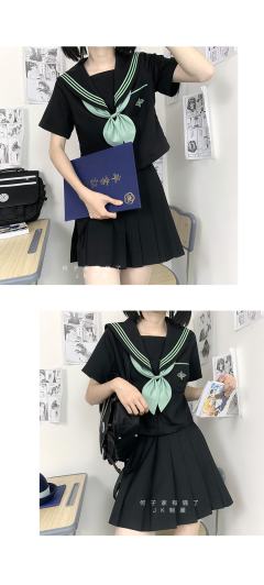 薄荷奶绿·水手服-资料图