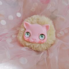 喵喵球挂件-绿-资料图