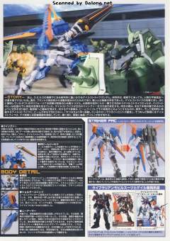 1/100 高达SEED DESTINY模型系列 LG-GAT-X105 疾风强袭高达-资料图