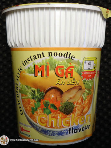 Oriental Style Instant Noodle Mi Ga Chicken Flavor