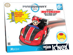 K'NEX Mario Kart Building Set 玛丽奥 Mario's Motorized! Wild Wing Kart-资料图