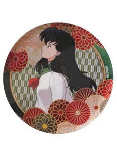 日暮戈薇A-INUYASHA桔梗马口铁徽章