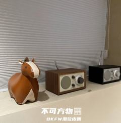 马到功成皮质公仔-中号-资料图