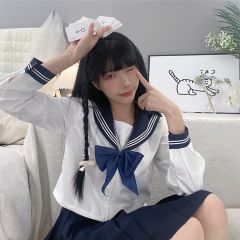 绀黑双色水手服-资料图