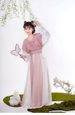唐背子破裙套装-资料图