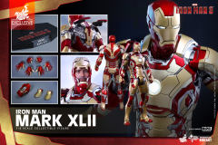 1:6比例珍藏人偶 钢铁侠Mark 42 合金版-资料图