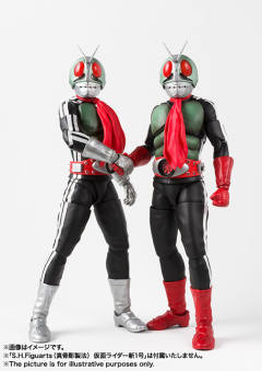 SHF 真骨雕 假面骑士新1号-资料图