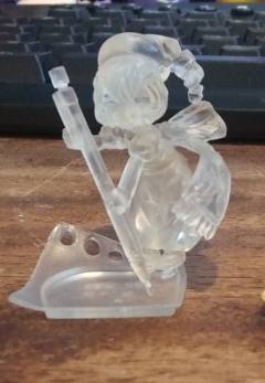 Chobits Capsule Figure Gensakuban 李子 Clear ver.